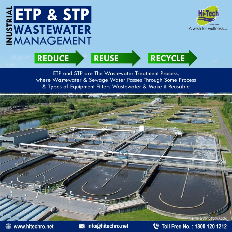 Waste Water Treatment ETP and STP processes